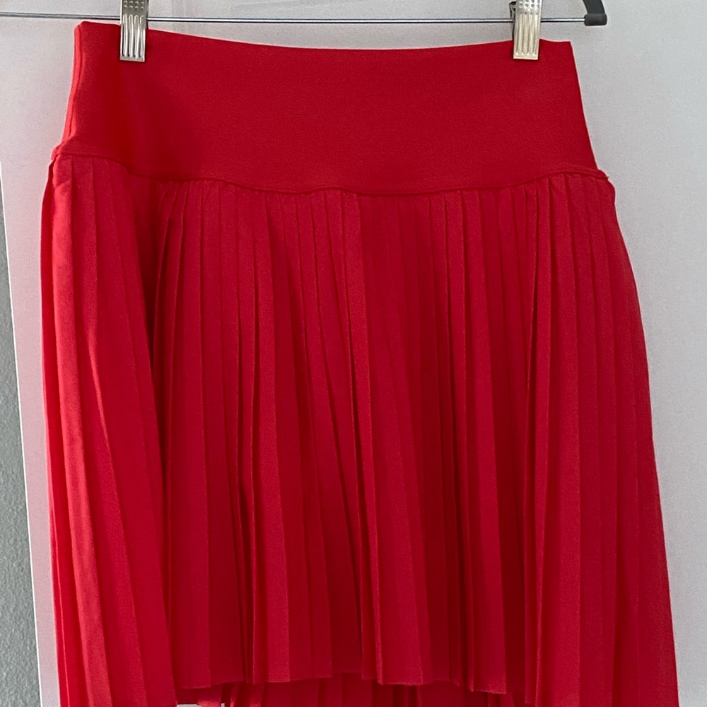 Alo Yoga Red Hot Summer Grand Slam Tennis Skirt L